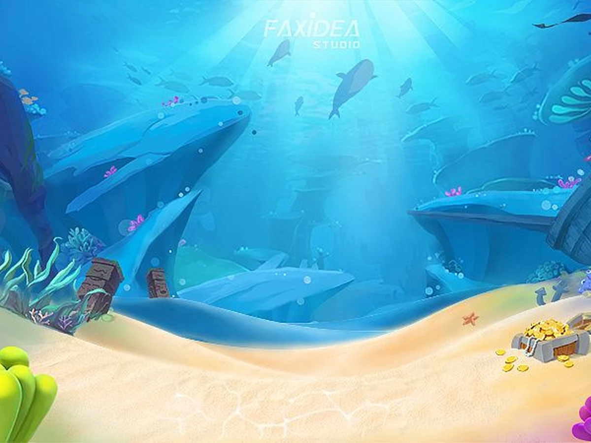ภาพเกมยิงปลาและเกมอาร์เคดใน K5win